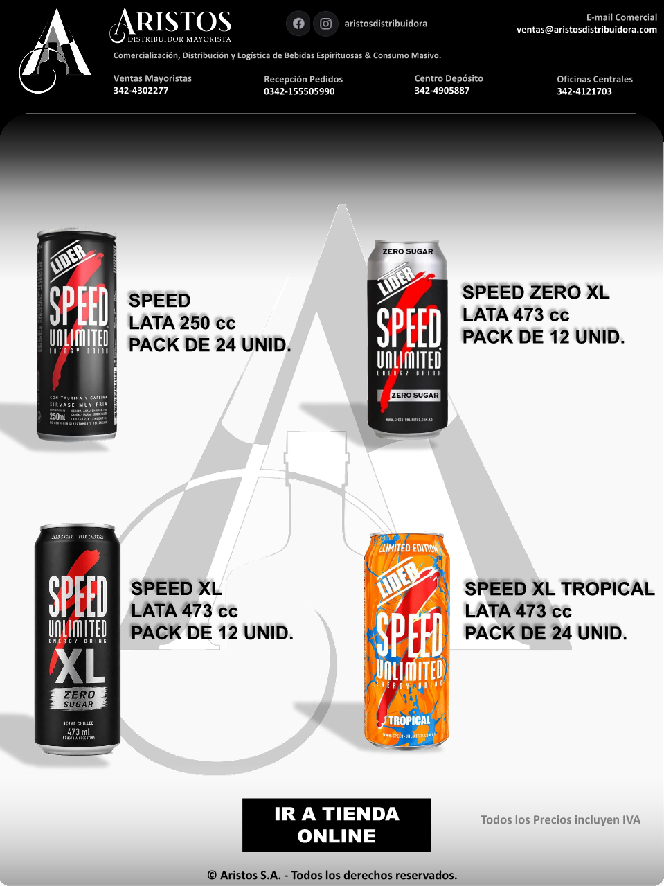 Catálogo Oficial Speed Unlimited